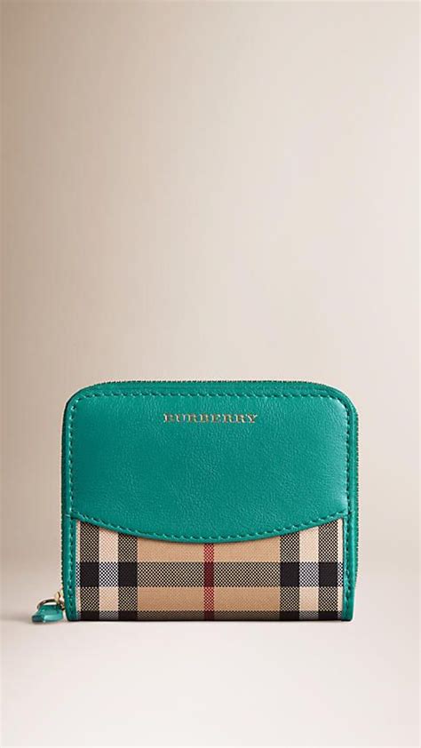 burberry green wallet|burberry wallet for women.